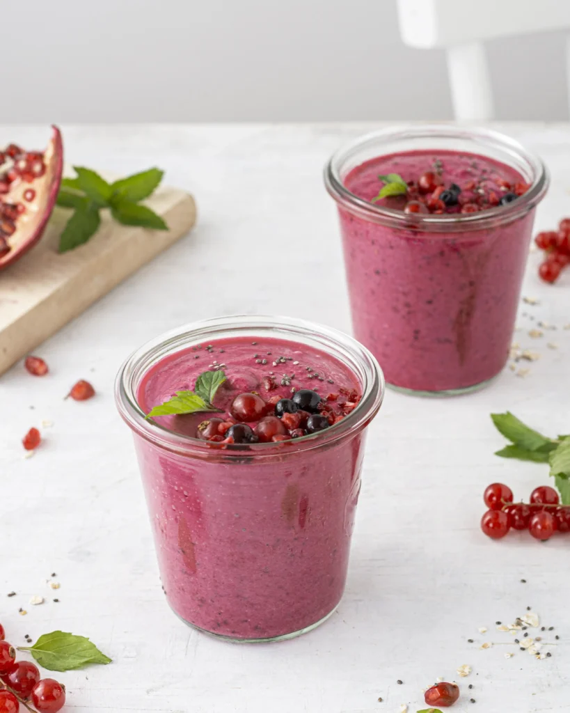 smoothie per la merenda dello sportivo