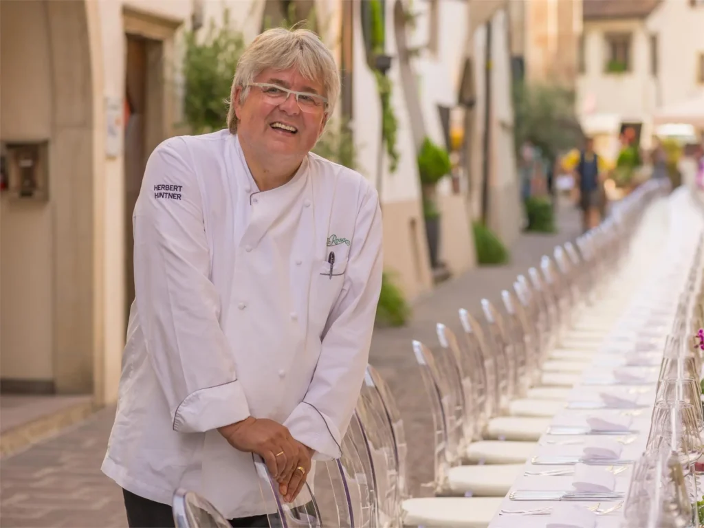 Cena con Chef Herbert Hintner